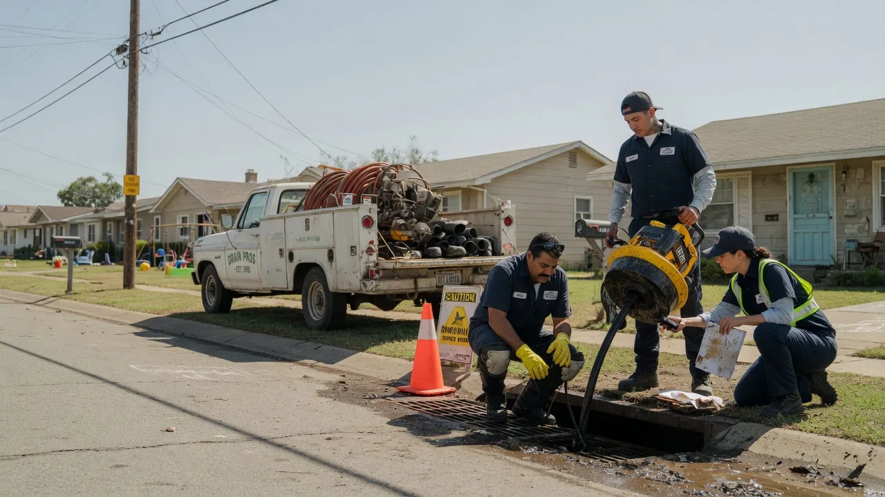 Drain Cleaning in Bertram, TX near me